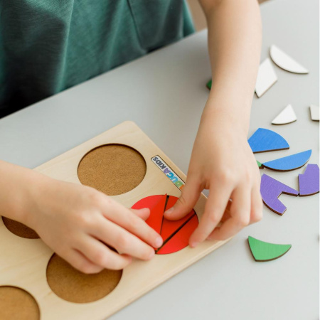 Сложи круг Уровень 1